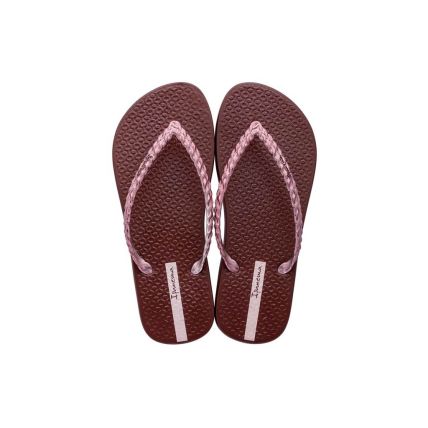 Chinelo Feminino Ipanema Exuberance - 26685 - Bordo/bronze - Atacado