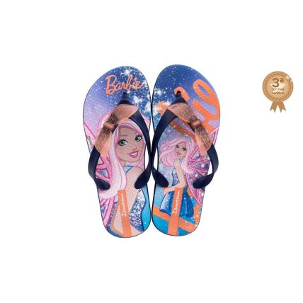 Chinelo Infantil Ipanema Barbie Encantada - 26713 - Azul/azul - Atacado