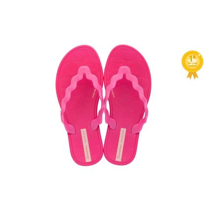 Chinelo Infantil Ipanema Zig - 26715 - Rosa Escuro/rosa - Atacado