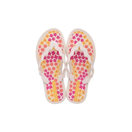 Chinelo Infantil Ipanema Zig Print - 26716 - Bege/rosa/amarelo - Atacado