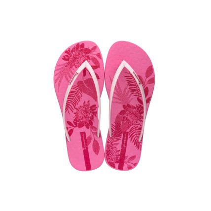 Chinelo Feminino Ipanema Easy Print - 26759 - Rosa/rosa Claro - Atacado