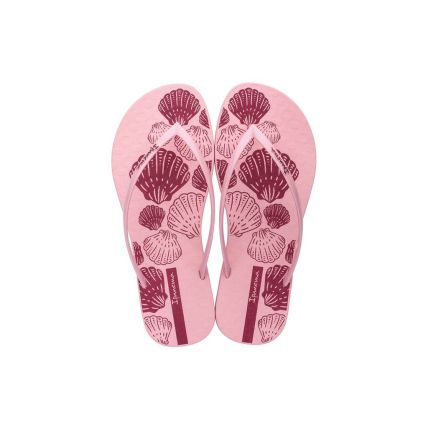 Chinelo Feminino Ipanema Easy Print - 26759 - Rosa/rosa/vermelho - Atacado