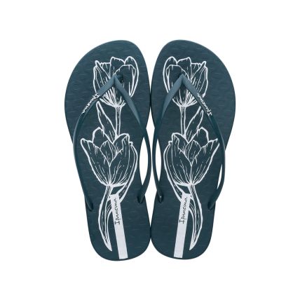 Chinelo Feminino Ipanema Easy Print - 26759 - Azul/azul/branco - Atacado