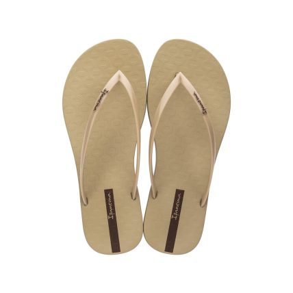 Chinelo Feminino Ipanema Easy - 26770 - Bege/bege - Atacado