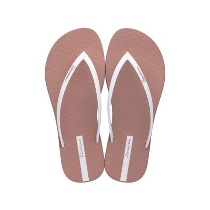 Chinelo Feminino Ipanema Easy - 26770 - Rosa/branco - Atacado