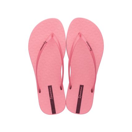 Chinelo Feminino Ipanema Easy - 26770 - Rosa/rosa Transparente - Atacado