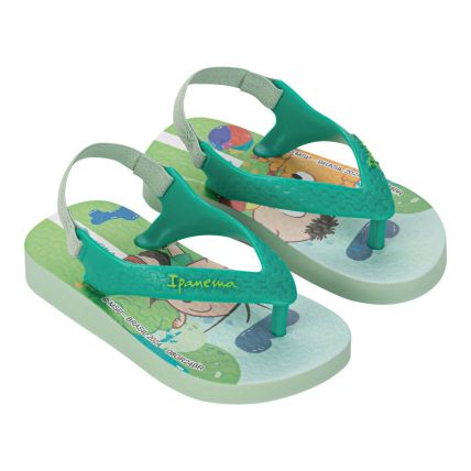 Chinelo Baby Ipanema Turma Da Monica - 26791 - Verde/verde - Atacado