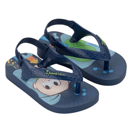 Chinelo Baby Ipanema Turma Da Monica - 26791 - Azul/azul - Atacado