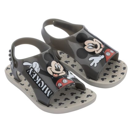 Sandália Baby Ipanema Sweet Disney - 26796 - Bege/cinza - Atacado