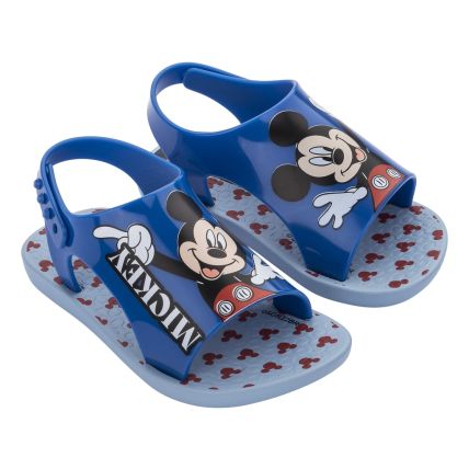 Sandália Baby Ipanema Sweet Disney - 26796 - Azul/branco/verde - Atacado