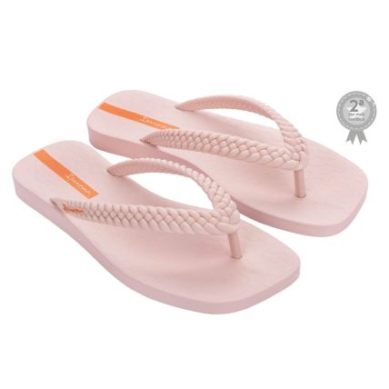 Chinelo Feminino Ipanema Fever Trecce - 26801 - Rosa/rosa - Atacado