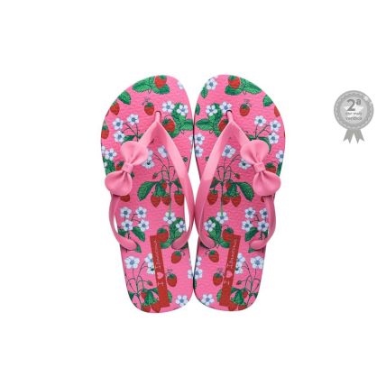 Chinelo Feminino Ipanema Belle Floral - 26827 - Rosa/vermelho/verde - Atacado