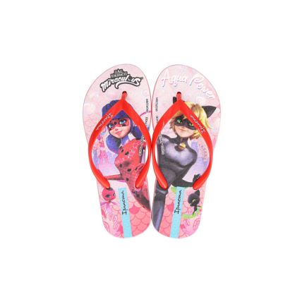 Chinelo Infantil Ipanema Ladybug - 26828 - Rosa/vermelho - Atacado