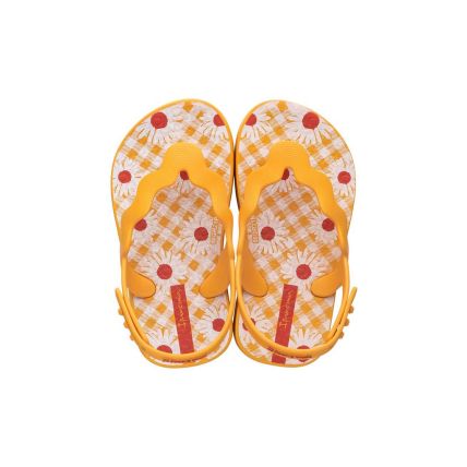 Chinelo Baby Ipanema Zig Print - 26830 - Amarelo/amarelo/branco - Atacado