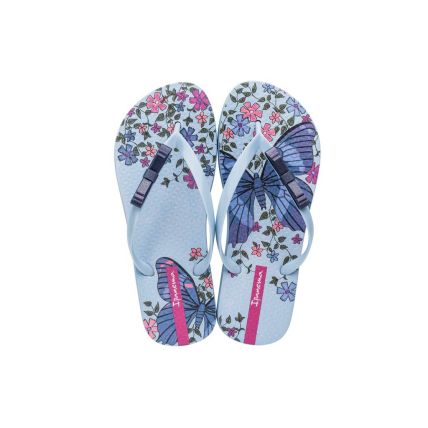 Chinelo Feminina Ipanema Belle Jardim - 26837 - Azul/azul Iriodin - Atacado
