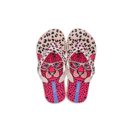 Chinelo Infantil Ipanema Safari Fun - 26851 - Bege/rosa - Atacado