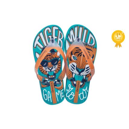 Chinelo Infantil Ipanema Lets Play - 26852 - Azul/vidro - Atacado