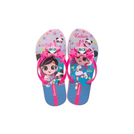 Chinelo Infantil Ipanema Luluca Amor - 26853 - Rosa/rosa - Atacado