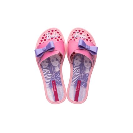 Chinelo Infantil Ipanema Barbie Clip - 26854 - Rosa/rosa/lilas - Atacado