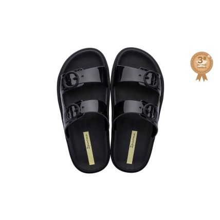 Chinelo Slide Infantil Ipanema Follow - 26855 - Preto/preto - Atacado