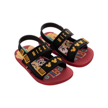 Sandalia Baby Ipanema Magia Disney - 26858 - Vermelho/preto - Atacado