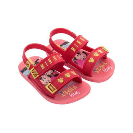Sandalia Baby Ipanema Magia Disney - 26858 - Rosa/vermelho - Atacado