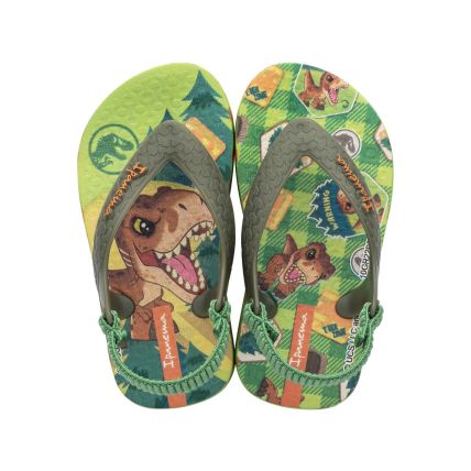 Sandália Baby Ipanema Jurassic Color - 26859 - Verde/verde - Atacado