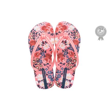 Chinelo Feminino Ipanema Elo Primavera - 26860 - Rosa/rosa - Atacado