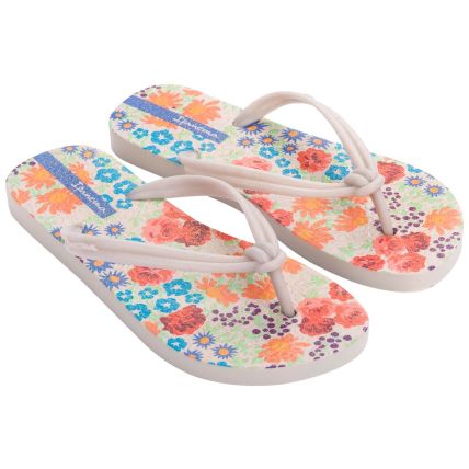 Chinelo Feminino Ipanema Elo Primavera - 26860 - Bege/bege - Atacado