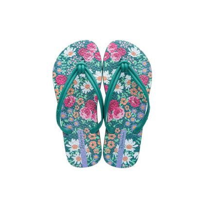 Chinelo Feminino Ipanema Elo Primavera - 26860 - Verde/verde - Atacado