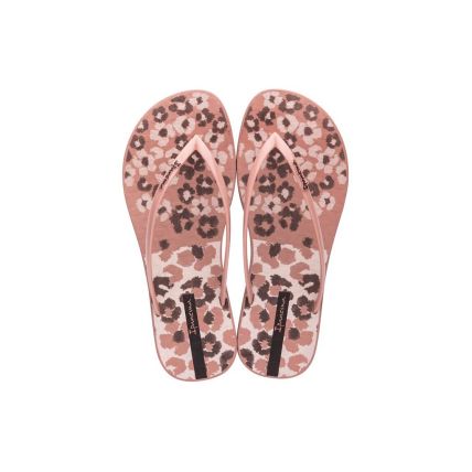 Chinelo Feminino Ipanema Easy Trendy - 26862 - Rosa/rosa/marrom - Atacado