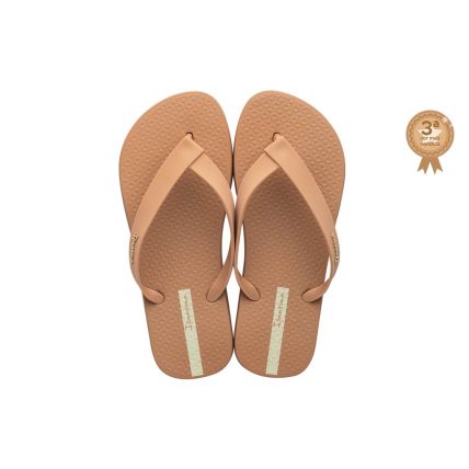 Chinelo Feminino Ipanema Mood - 26863 - Marrom/bege - Atacado