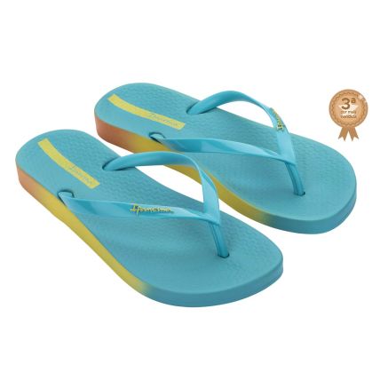 Chinelo Feminino Ipanema Nuances - 26866 - Azul/laranja/amarelo - Atacado