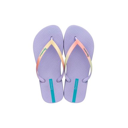 Chinelo Feminino Ipanema Multicores - 26871 - Violeta/verde/amarelo - Atacado