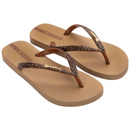 Chinelo Feminino Ipanema Duna - 26897 - Bege/marrom - Atacado