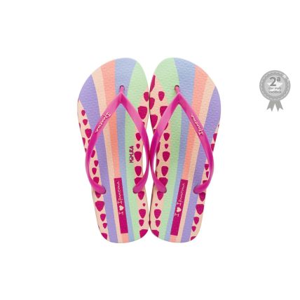 Chinelo Feminino Ipanema Wow - 26898 - Bege/rosa Escuro - Atacado