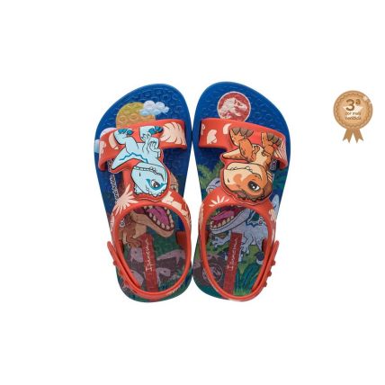 Assandalhado Baby Ipanema Jurassic World Dinos - 26902 - Azul/vermelho - Atacado