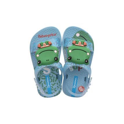 Sandália Baby Ipanema Fisher Price Friends - 26919 - Azul/verde - Atacado