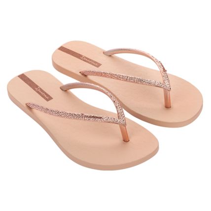 Chinelo Feminino Ipanema Easy Metallic - 26926 - Rosa/rose - Atacado