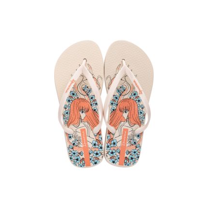 Chinelo Feminino Ipanema Hanna - 26928 - Bege/laranja - Atacado
