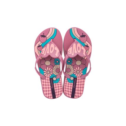 Chinelo Infantil Ipanema Love Floral - 26935 - Lilas/rosa/roxo - Atacado