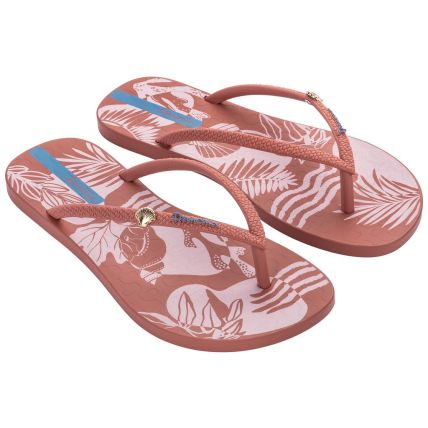 Chinelo Feminino Ipanema Praiana Chic - 26939 - Rosa/rosa/azul - Atacado
