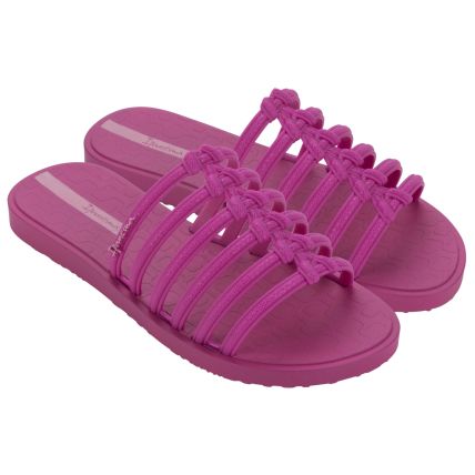 Chinelo Slide Feminino Ipanema Unique - 26948 - Rosa/rosa Escuro - Atacado