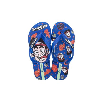 Chinelo Infantil Ipanema Enaldinho - 26957.. - Azul/azul Verde - Atacado
