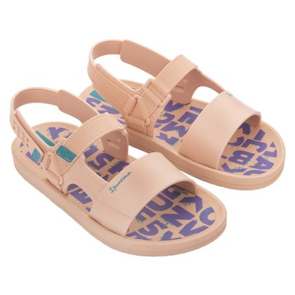 Papete Infantil Ipanema Volta As Aulas - 26964 - Bege/lilas - Atacado