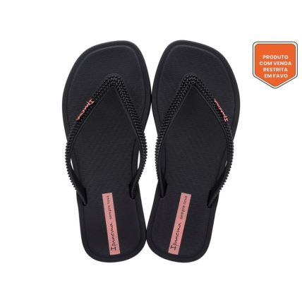 Chinelo Infantil Ipanema Solar - 26976 - Preto/preto - Atacado