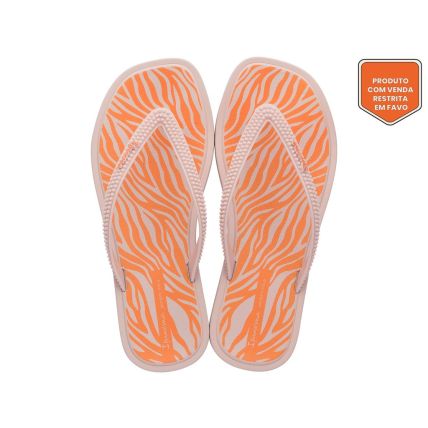 Chinelo Feminino Ipanema Solar Print - 26977 - Rosa/laranja - Atacado