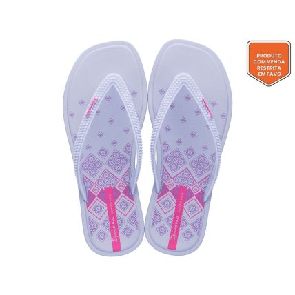 Chinelo Feminino Ipanema Solar Print - 26977 - Lilas/rosa - Atacado