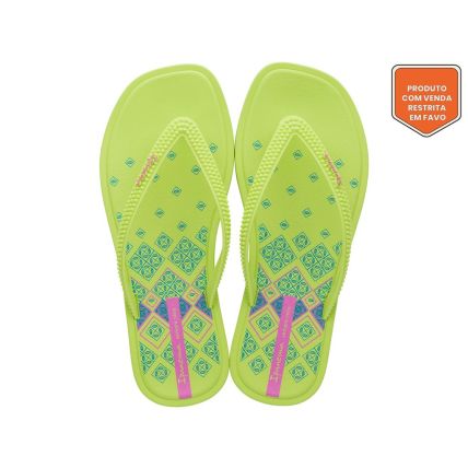 Chinelo Feminino Ipanema Solar Print - 26977 - Verde/azul/lilas - Atacado