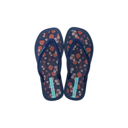 Chinelo Infantil Ipanema Solar Print - 26978 - Azul/azul - Atacado